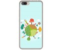 Funda Gel Tpu para Doogee Shoot 2 Diseño Familia Dibujos