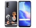 Funda Silicona Transparente para Blackview A90 diseño Avestruz Dibujos