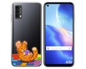 Funda Silicona Transparente para Blackview A90 diseño Leopardo Dibujos