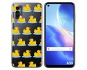 Funda Silicona Transparente para Blackview A90 diseño Pato Dibujos