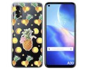 Funda Silicona Transparente para Blackview A90 diseño Piña Dibujos