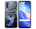 Funda Silicona Transparente para Blackview A90 diseño Plumas Dibujos