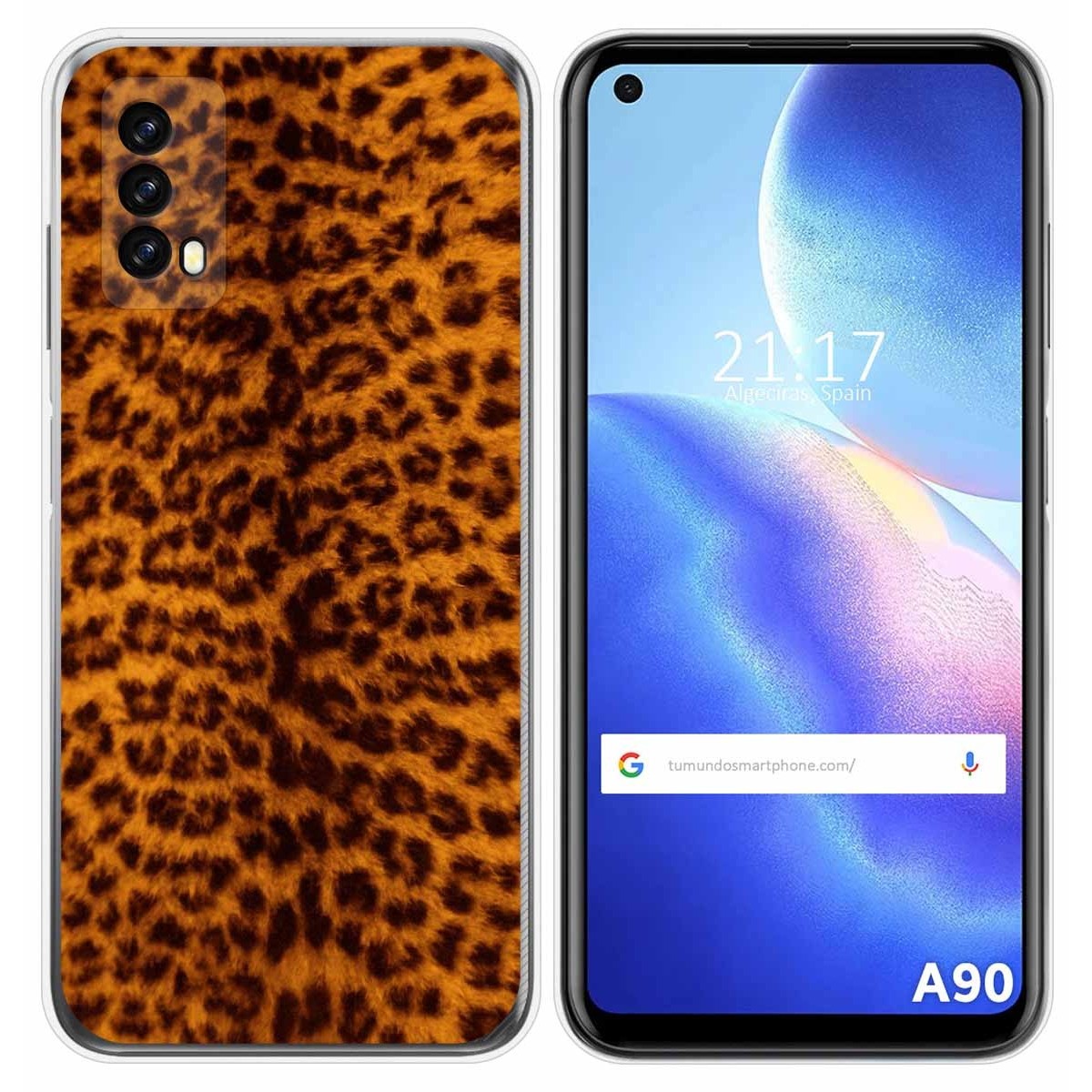 Funda Silicona para Blackview A90 diseño Animal 03 Dibujos