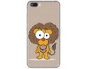 Funda Gel Tpu para Doogee Shoot 2 Diseño Leon Dibujos