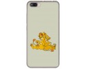 Funda Gel Tpu para Doogee Shoot 2 Diseño Leones Dibujos