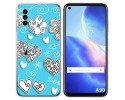 Funda Silicona para Blackview A90 diseño Mariposas Dibujos