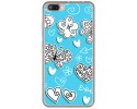 Funda Gel Tpu para Doogee Shoot 2 Diseño Mariposas Dibujos
