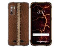 Funda Silicona para Cubot King Kong 5 Pro diseño Cuero 01 Dibujos