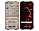 Funda Silicona para Cubot King Kong 5 Pro diseño Ladrillo 01 Dibujos