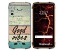 Funda Silicona para Cubot King Kong 5 Pro diseño Madera 01 Dibujos