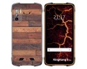 Funda Silicona para Cubot King Kong 5 Pro diseño Madera 03 Dibujos
