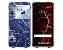 Funda Silicona para Cubot King Kong 5 Pro diseño Circuito Dibujos