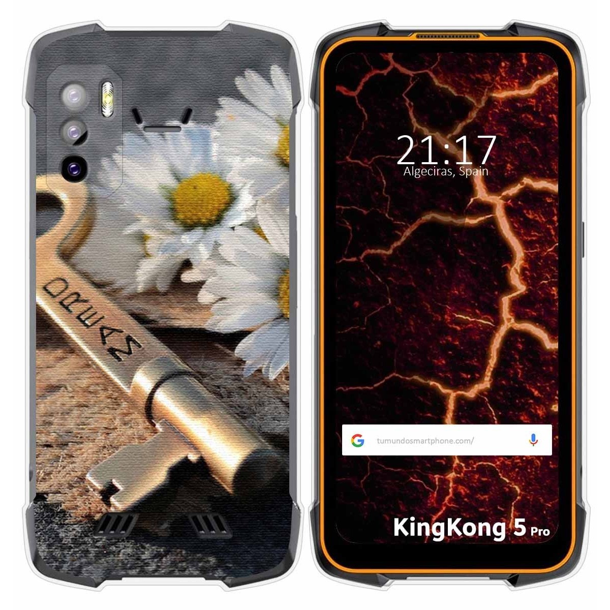 Funda Silicona para Cubot King Kong 5 Pro diseño Dream Dibujos