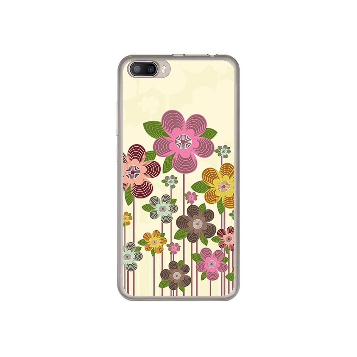 Funda Gel Tpu para Doogee Shoot 2 Diseño Primavera En Flor  Dibujos