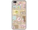 Funda Gel Tpu para Doogee Shoot 2 Diseño Sellos Dibujos