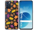 Funda Silicona Transparente para Oppo Reno 6 5G diseño Otoño Dibujos