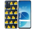 Funda Silicona Transparente para Oppo Reno 6 5G diseño Pato Dibujos