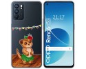 Funda Silicona Transparente para Oppo Reno 6 5G diseño Suricata Dibujos
