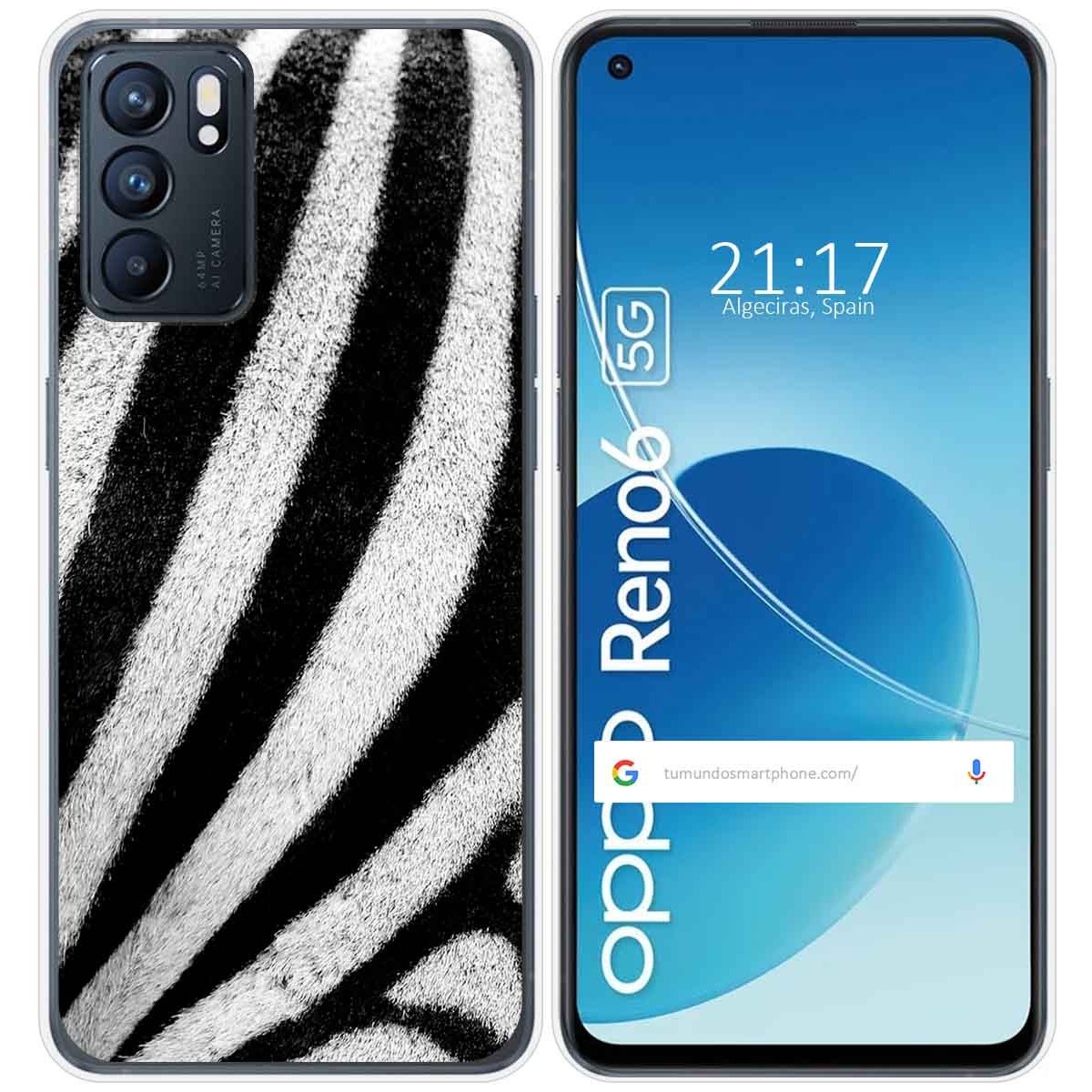 Funda Silicona para Oppo Reno 6 5G diseño Animal 02 Dibujos