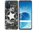 Funda Silicona para Oppo Reno 6 5G diseño Camuflaje 02 Dibujos