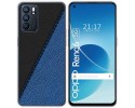 Funda Silicona para Oppo Reno 6 5G diseño Cuero 02 Dibujos