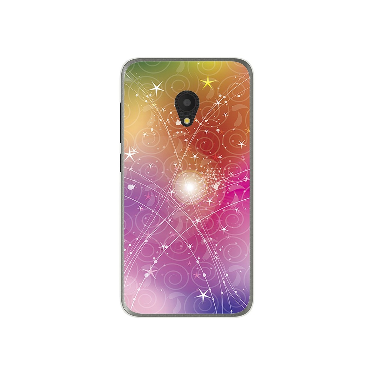 Funda Gel Tpu para Alcatel U5 (4G) / Orange Rise 52 Diseño Abstracto Dibujos