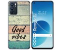 Funda Silicona para Oppo Reno 6 5G diseño Madera 01 Dibujos