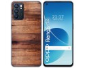 Funda Silicona para Oppo Reno 6 5G diseño Madera 02 Dibujos