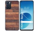 Funda Silicona para Oppo Reno 6 5G diseño Madera 03 Dibujos