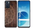 Funda Silicona para Oppo Reno 6 5G diseño Madera 06 Dibujos