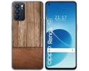 Funda Silicona para Oppo Reno 6 5G diseño Madera 09 Dibujos