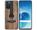 Funda Silicona para Oppo Reno 6 5G diseño Madera 11 Dibujos