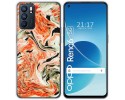 Funda Silicona para Oppo Reno 6 5G diseño Mármol 12 Dibujos