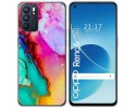 Funda Silicona para Oppo Reno 6 5G diseño Mármol 15 Dibujos