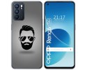 Funda Silicona para Oppo Reno 6 5G diseño Barba Dibujos