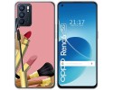 Funda Silicona para Oppo Reno 6 5G diseño Brochas Dibujos