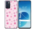 Funda Silicona para Oppo Reno 6 5G diseño Flores Dibujos