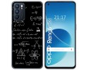 Funda Silicona para Oppo Reno 6 5G diseño Formulas Dibujos
