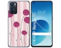 Funda Silicona para Oppo Reno 6 5G diseño Flores Vintage Dibujos
