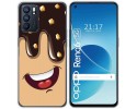 Funda Silicona para Oppo Reno 6 5G diseño Helado Chocolate Dibujos