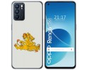 Funda Silicona para Oppo Reno 6 5G diseño Leones Dibujos