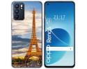 Funda Silicona para Oppo Reno 6 5G diseño Paris Dibujos