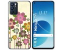 Funda Silicona para Oppo Reno 6 5G diseño Primavera En Flor Dibujos