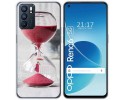 Funda Silicona para Oppo Reno 6 5G diseño Reloj Dibujos