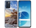 Funda Silicona para Oppo Reno 6 5G diseño Sunset Dibujos
