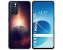 Funda Silicona para Oppo Reno 6 5G diseño Tierra Dibujos