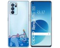 Funda Silicona Transparente para Oppo Reno 6 Pro 5G diseño Hipo Dibujos