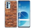 Funda Silicona para Oppo Reno 6 Pro 5G diseño Ladrillo 04 Dibujos