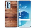 Funda Silicona para Oppo Reno 6 Pro 5G diseño Madera 02 Dibujos