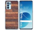 Funda Silicona para Oppo Reno 6 Pro 5G diseño Madera 03 Dibujos